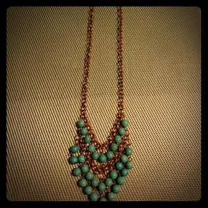 🍍 3 for $10!! 🍍 Copper tiered beaded necklace